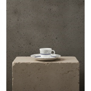 Set 6 farfurii si 6 cesti opal + 6 tacamuri inox Sterling - Img 2