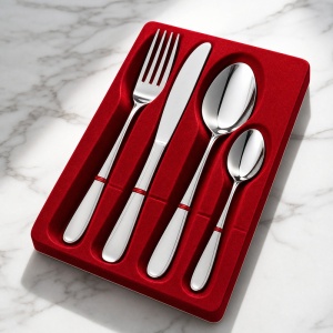 Set tacamuri inox 24 piese Olivia - Img 2