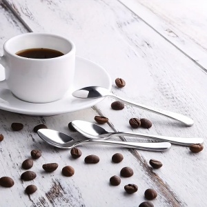 Lingurita cafea de Masă din Inox, espresso, Premium Becker - Img 2