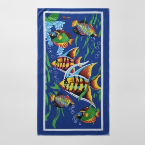 Prosop de plaja, uscare rapida Pesti 70 x 137 cm, 100% microfibra - Img 2