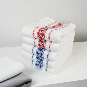 Set 10 prosoape parastase si inmormantari de fata, traditionale, 50x90, bumbac, 350G/M²