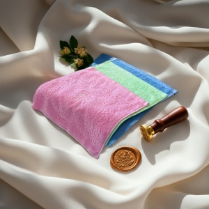 Set 50 prosoape, bucatarie, color, 30x30, bumbac 100%, 400G/M2 - Img 3