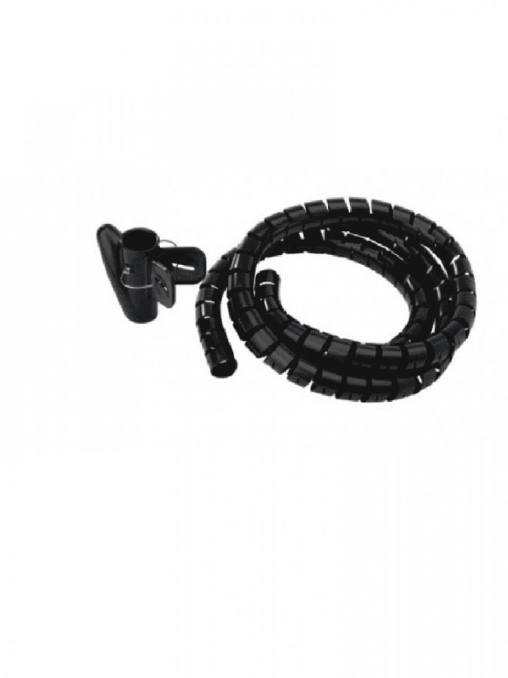 Saxxon Grapa para Cable GRA-955N, 5mm, Negro, 50 Piezas