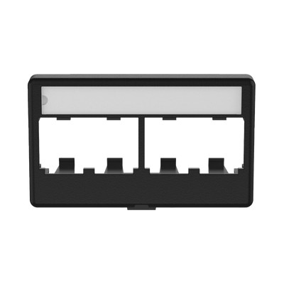 CFFPL4BL PANDUIT Cableado de Cobre ; Faceplates ; PANDUIT