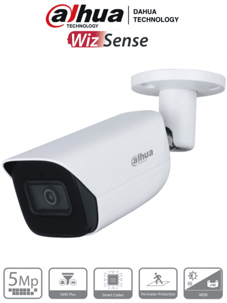 DAHUA IPC-HDW1431S - Cámara IP Domo de 4 Megapixeles/ H.265/ WDR Real/  Lente de 2.8 mm/ IR de 30 Mts/ IP67/ Poe