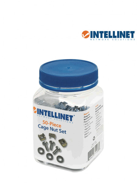 ITL1640002 INTELLINET INTELLINET 711081 Tornillos M6 Tuerca enjau