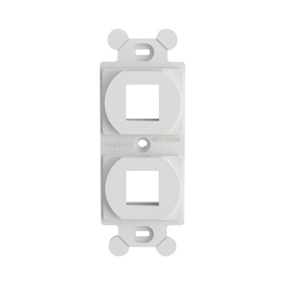 NK2106MFWH PANDUIT Cableado de Cobre ; Faceplates ; PANDUIT