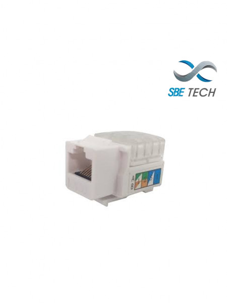 SBT1610008 SBE TECH SBETECH 2302WT- Modulo jack keystone RJ45 / 8