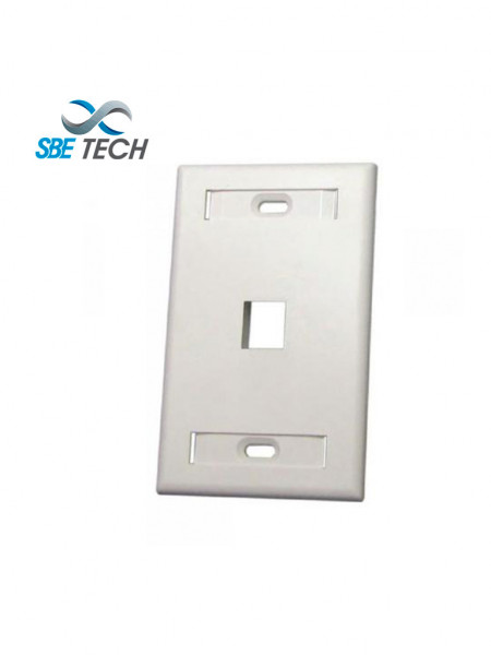 SBT1630001 SBE TECH SBETECH SBE-2517-1P-WT - Placa de pared de 1