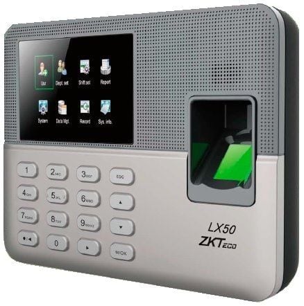 Control Asistencia Zkt Lx50 Usb500 Usuarios Con Huella Y Password ZKT153012 - ZKT153012