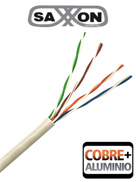 TVD119080 SAXXON SAXXON OUTP5ECCA305BC - Bobina de Cable UTP Cat5