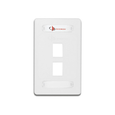 10GMXFPS0202 SIEMON Cableado de Cobre ; Faceplates ; SIEMON