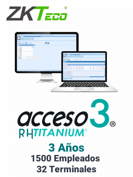 ZKA6020007 MARCAS VARIAS ZKACCESO TITANIUM4 - Licencia para contr
