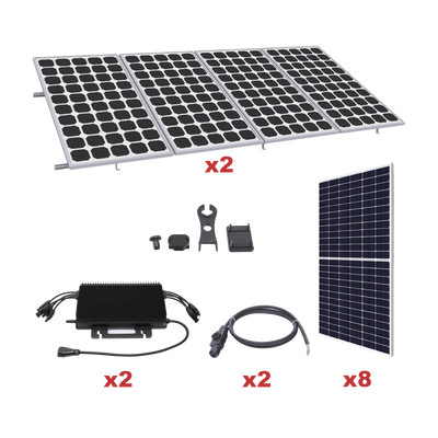 KITHMS4K550SP HOYMILES Energia Solar ; KIT SOLAR - Interconexion