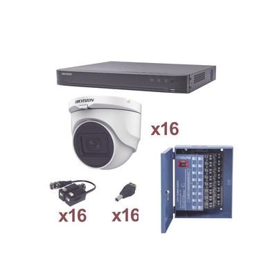 KH1080P16DW HIKVISION Kits- Sistemas Completos ; TurboHD de 16 Ca