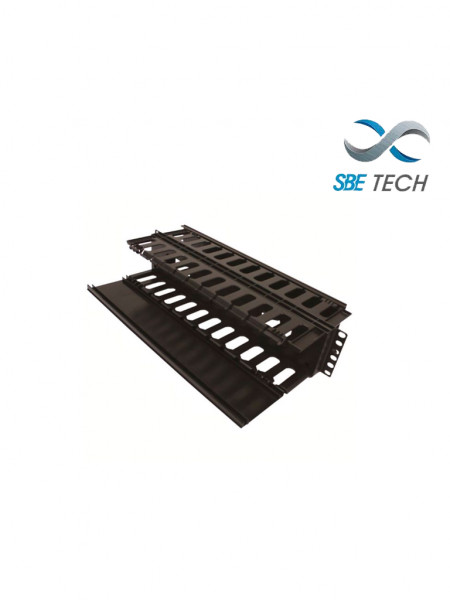 SBT1590010 SBE TECH SBETECH SBE-OH2URD - Organizador de cable hor