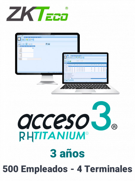 ZKA6020003 MARCAS VARIAS ZKACCESO TITANIUM1 - Licencia para contr