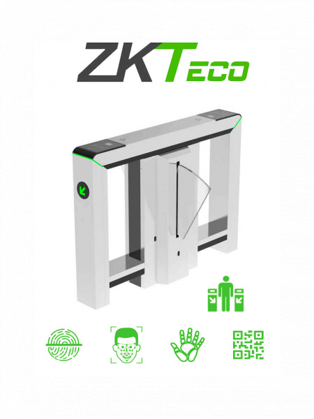 ZKT0920024 ZKTECO ZKTECO MARSF1200 - Barrera Peatonal Tipo Flap B