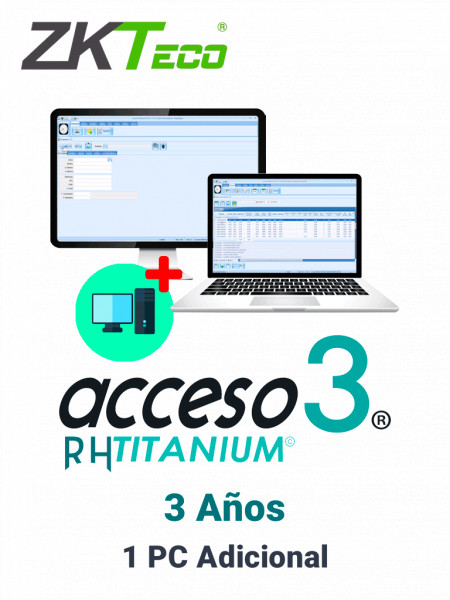 MRV0820001 MARCAS VARIAS ZKACCESO TITANIUMCOMPADD3 YEARS - Licen