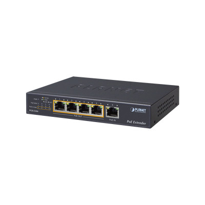 POEE304 PLANET Networking ; PoE de Largo Alcance ; PLANET