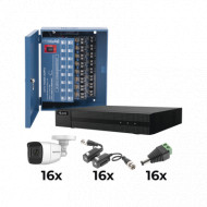 KESTX8T16BGPA EPCOM Kits- Sistemas Completos ; TurboHD de 16 Cana