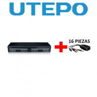 TVT052099 UTEPO UTEPO UTP116PVHD2 - Transmisor y receptor de 16 c