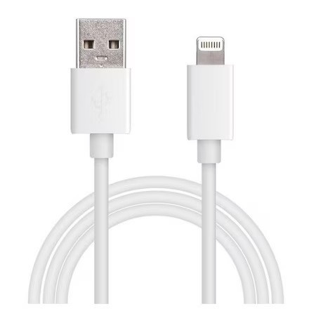 Cablu date/incarcare Well, USB-C to Lightning, 2m, White pentru iPhone, compatibil cu modelele 5,6,7,8, X, XR, XS,11, 12, 13 (C/S/SE/PRO/PLUS/MAX/mini)