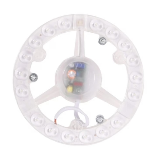 Kit modul LED circular, 22W, 2200lm + driver 23 cm, lumina rece 6500K