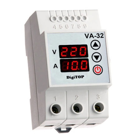 Releu de protectie tensiune-amperaj VA-32A