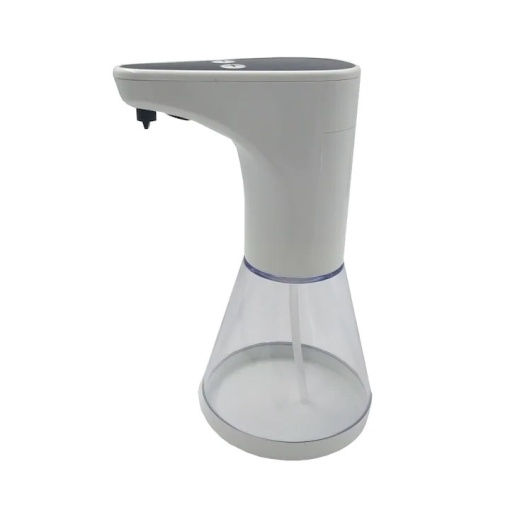 Dozator automat de sapun cu senzor Well, 480ml, alb/negru