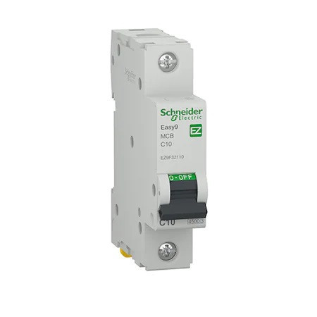 Siguranta Automata Schneider Electric, 10A, Monopolara 1P, curba de tip C, 4.5KA, 230-440V