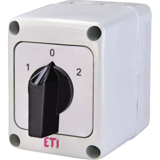 Comutator general ETI 3 poli 1-0-2 16A IP65
