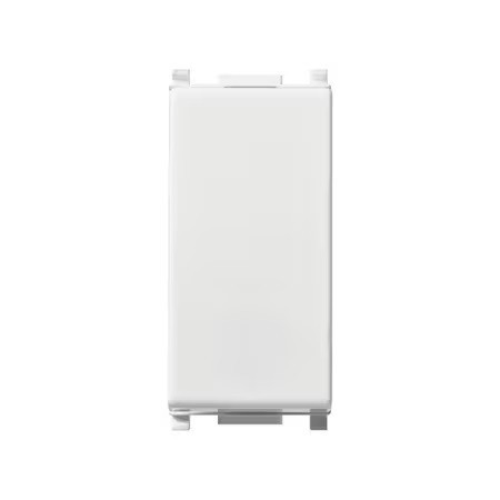 Intrerupator modular, Cap Cruce, 1M, 1P, VIMAR, PLANA, Alb