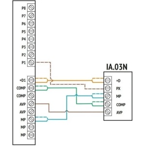 Post interior AUDIO, TOUCH semiduplex - ELECTRA IA.03N - Img 3
