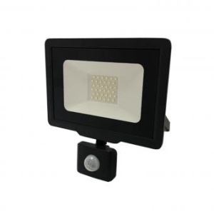 Proiector Super Slim LED SMD cu senzor de miscare lumina rece 30W UPTEC