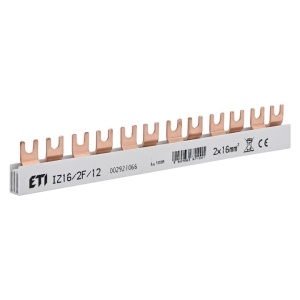 Busbar bipolar 12M 16mmp 100A ETI 002921066
