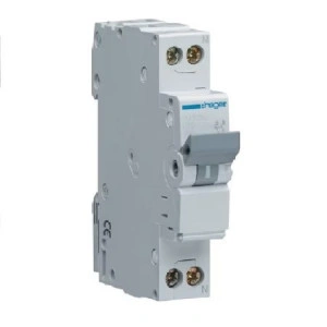 Disjunctor 1P+N, 20A, 4,5kA, C, 1M, Hager
