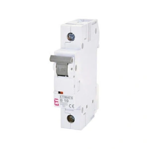 Siguranta automata 1P 10A Curba B 6kA ETI 002111514