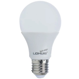 Bec LED LOHUIS ECOLINE, forma glob, E27, 9W, 30000 ore, lumina rece