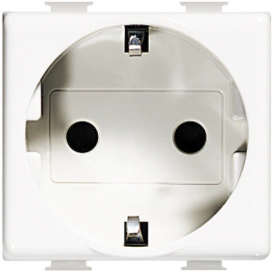 Priza schuko alba, standard german, 2M, 16A, Matix
