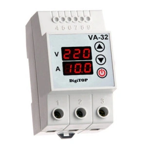 Releu de protectie tensiune-amperaj VA-32A