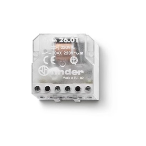 Releu Finder pas cu pas, montare in doza, 2 secvente, 230V CA, 1ND, 10A