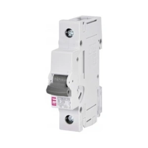 Siguranta automata 1P 20A Curba B 6kA, ETI 001900011