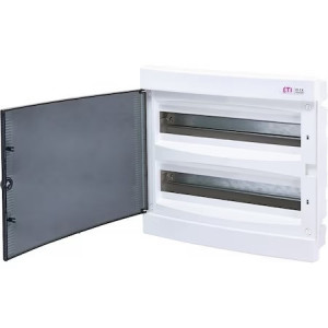 Tablou 2X18 module montaj incastrat IP40 ECM2X18PT, ETI 001101083