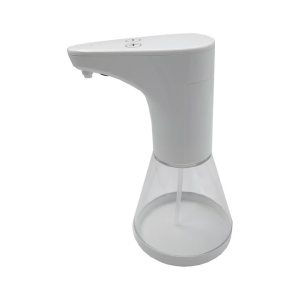 Dozator automat cu senzor pentru dezinfectant Well, 480ml, alb