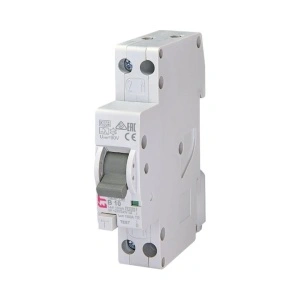 Siguranta automata diferentiala 1P+N 1M 10A/10mA B tip A 6kA KZS-1M, ETI 002175412