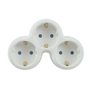 Stecher triplu cu contact protectie 3 x Schuko, TP3 Technik