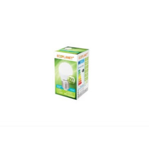 Bec LED Ecoplanet glob mic G45, E27, 7W (60W), 630 LM, A+, lumina rece 6500K, Mat - Img 2