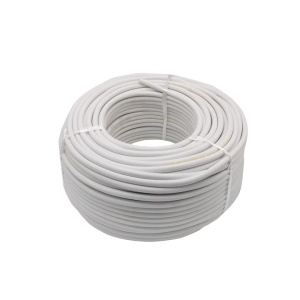 Cablu electric litat 3X2.5mm (multifilar) myym / h05vw-f-100m. culoare alb
