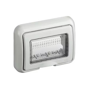Capac de protectie 3 module, IP55, Matix